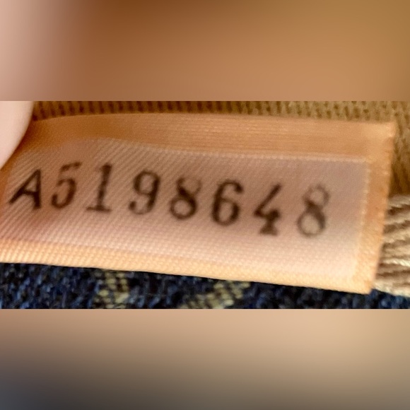 Vintage Dooney & Bourke Denim Satchel Bag Made in USA - Picture 10 of 13